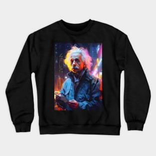 Einstein Cyberpunk Crewneck Sweatshirt